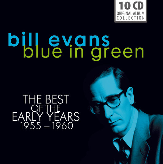 BILL EVANS: Blue In Green - The Best Of The Early Years 1955-1960 (10 CDs)