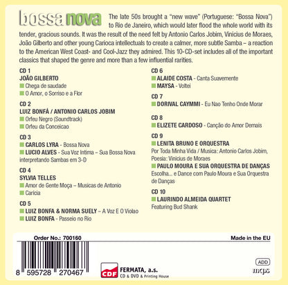 BOSSA NOVA: THE COOL NEW SOUND from BRAZIL (10 CDS)