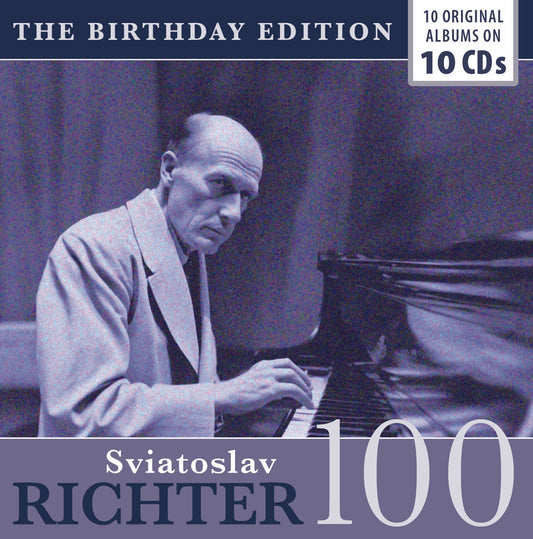 SVIATOSLAV RICHTER: 10 ORIGINAL ALBUMS - THE 100TH BIRTHDAY EDITION (10 CDS)