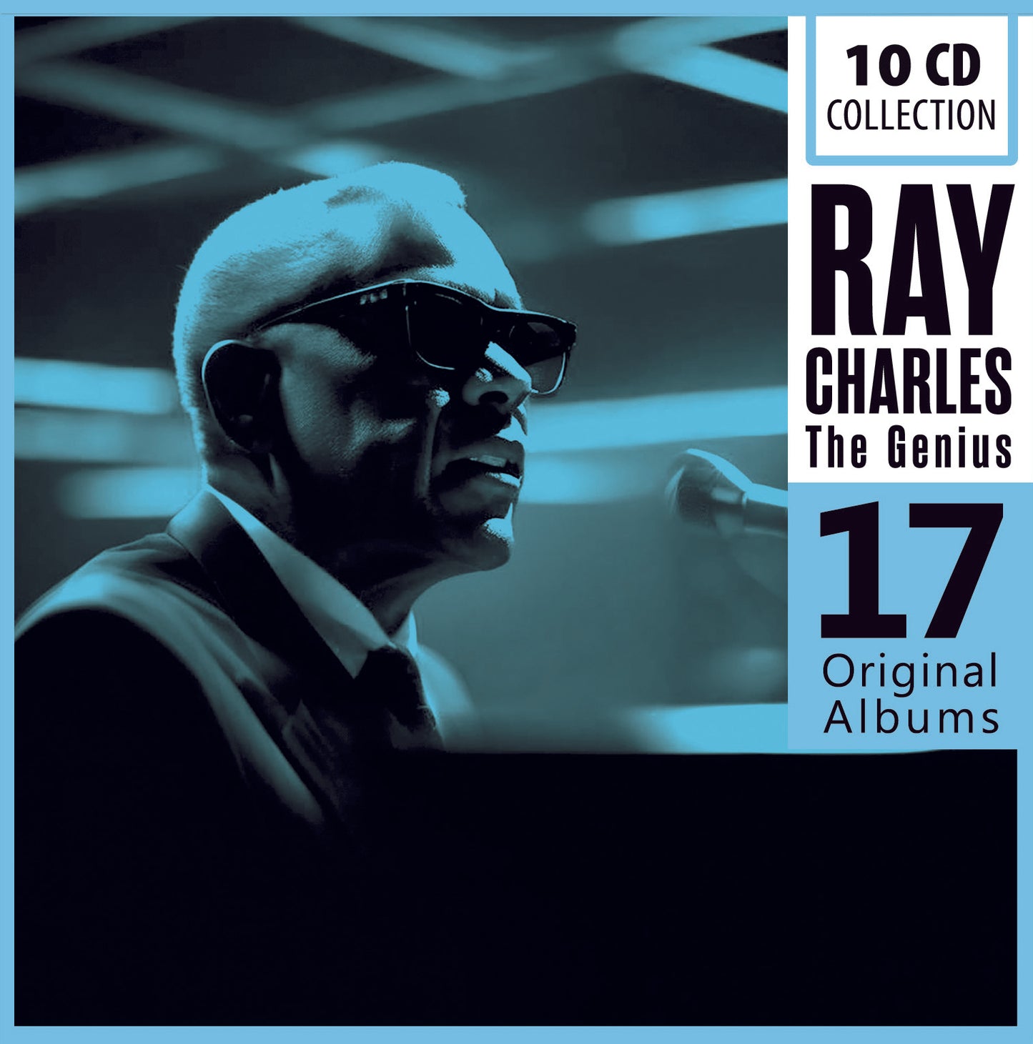 RAY CHARLES: THE GENIUS - 17 ORIGINAL ALBUMS (10 CDS)