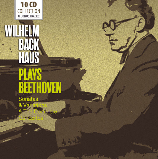 BEETHOVEN: SONATAS & VARIATIONS - WILLIAM BACKHAUS (10 CDS)