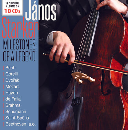 JANOS STARKER: Milestones Of A Legend - 12 Original Albums (10 CDS)