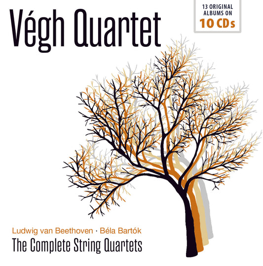 BEETHOVEN & BARTOK: THE COMPLETE STRING QUARTETS - VEGH QUARTET (10 CDS)