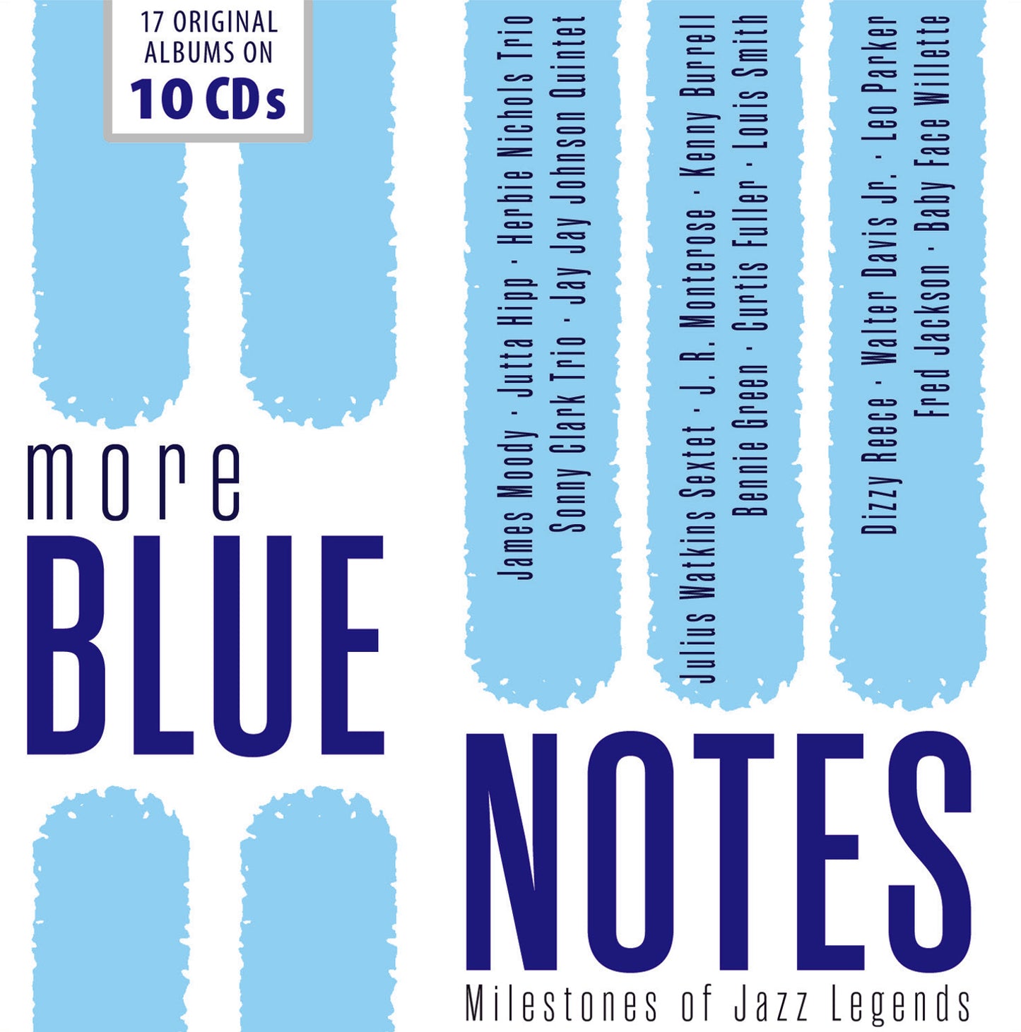 BLUE NOTES, VOL. II - MILESTONES OF JAZZ LEGENDS - (10 CDs)