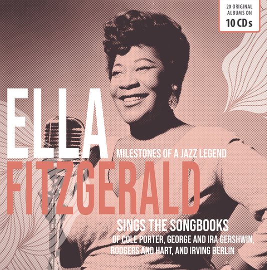 Ella Fitzgerald Sings The Songbooks (Cole Porter, George & Ira Gershwin, Rodgers & Hart, Irving Berlin - 10 CDs)