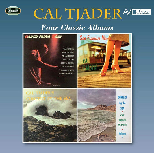 CAL TJADER - Four Classic Albums (Tjader Plays Tjazz / San Francisco Moods / Concert By The Sea Vol 1 / Concert By The Sea Vol 2) (2CD)