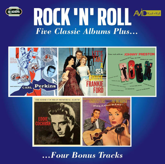 Rock N Roll - Five Classic Albums Plus (Dance Album Of Carl Perkins / Let’s Take A Sea Cruise / Come Rock With Me / The Memorial Album / Chantilly Lace) (2CD)