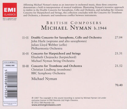 Concertos for Saxophone & Cello, Harpsichord & Trombone - Julian Lloyd Webber, John Harle, Michael Nyman