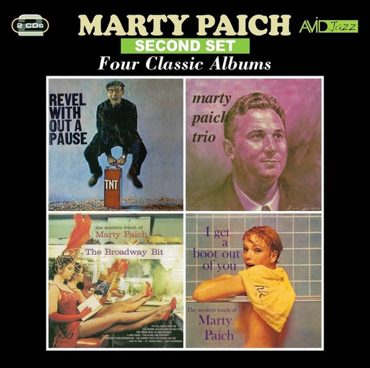 MARTY PAICH - Four Classic Albums (Revel Without A Pause / Marty Paich Trio / The Broadway Bit / I Get A Boot Out Of You)