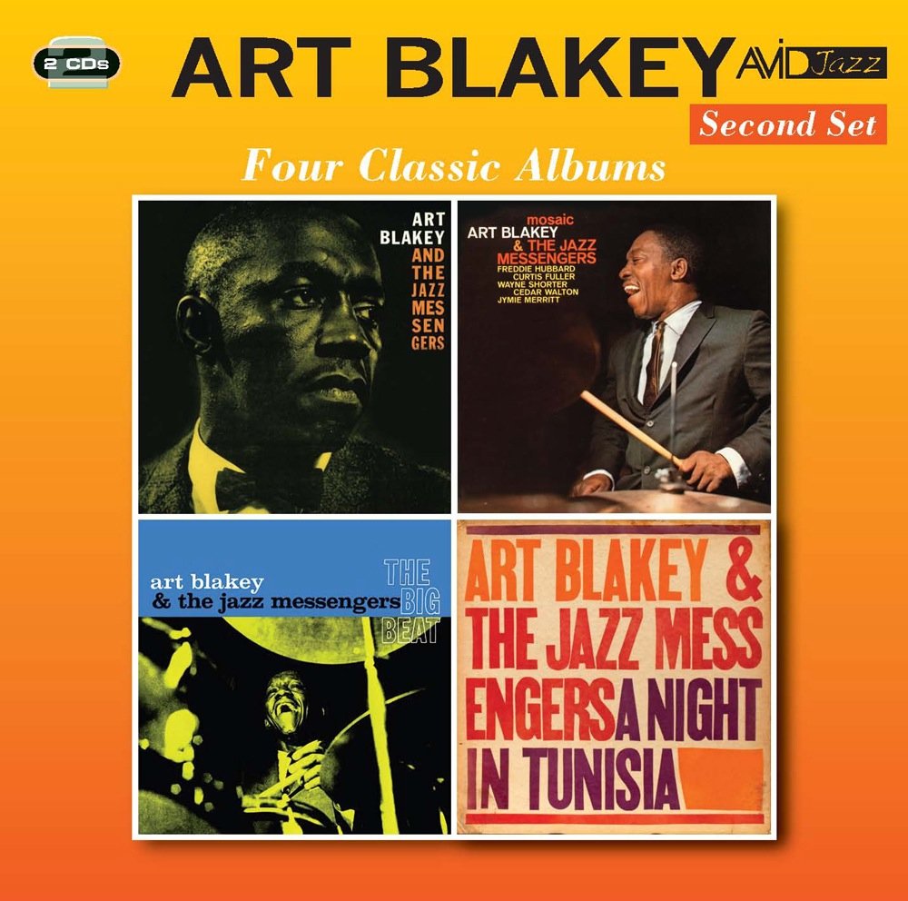 ART BLAKEY - Four Classic Albums (Moanin' / Mosaic / The Big Beat / A Night In Tunisia) (2 CDS)