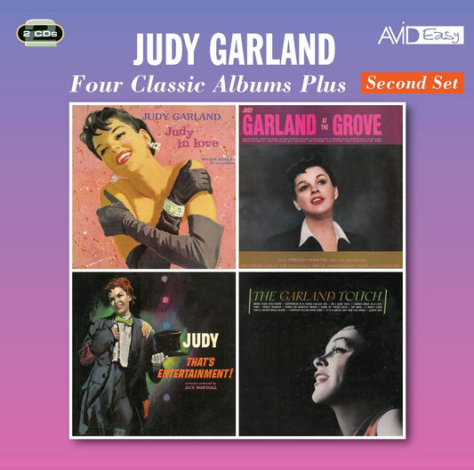JUDY GARLAND - Four Classic Albums Plus  (Judy In Love / Judy Garland At The Grove / That’s Entertainment / The Garland Touch) (2CD)