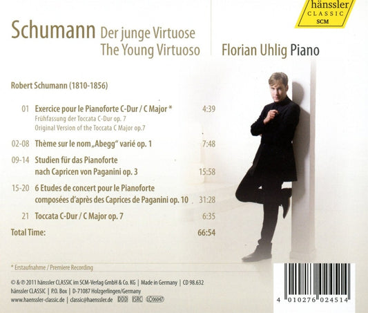 SCHUMANN: The Young Virtuoso (Complete Piano Works, Vol. 2) - Florian Uhlig