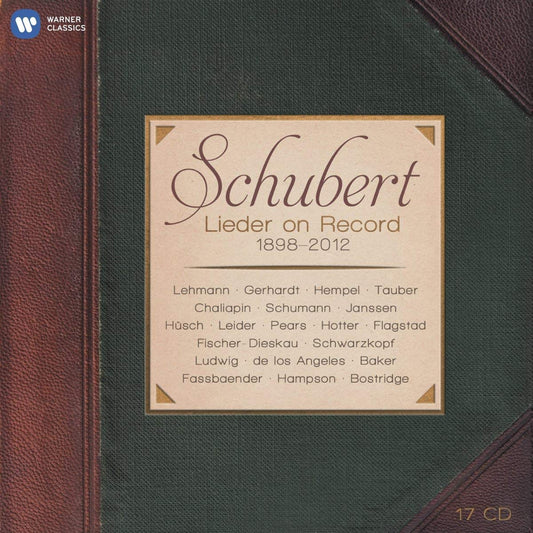 Schubert: Lieder On Record (17 CDs)
