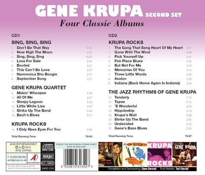 GENE KRUPA - Four Classic Albums (2 CDS)