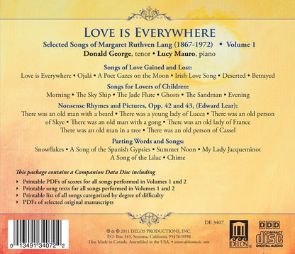 LANG: Love Is Everywhere - Donald George, Lucy Mauro