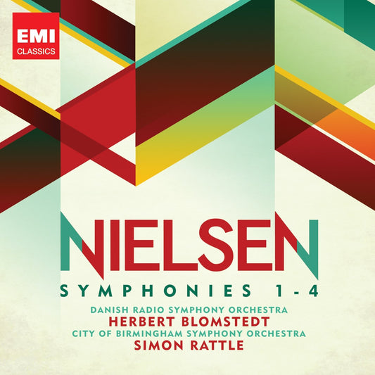 Nielsen: Symphonies 1-4 - Blomstedt, Rattle, Danish Radio Symphony Orchestra, CBSO (2 CDs)