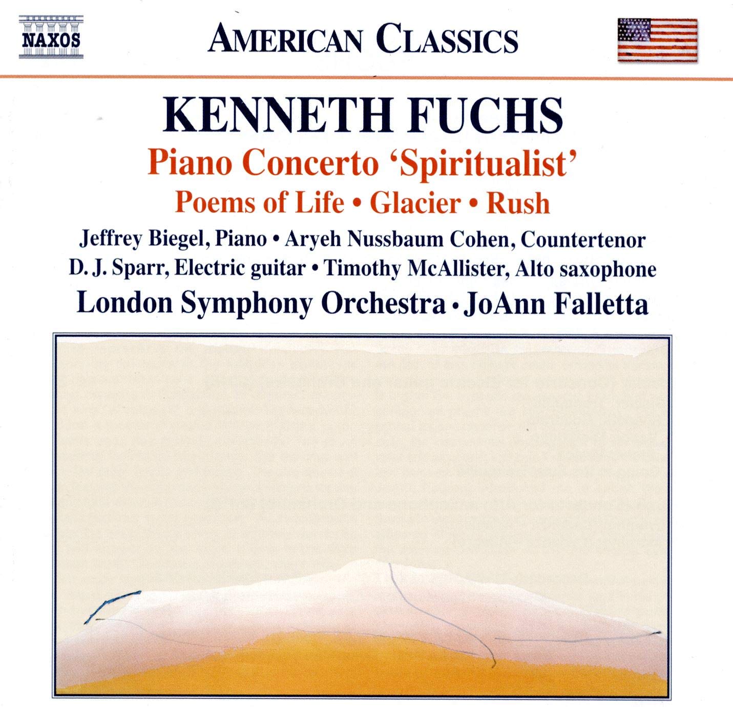 Fuchs: Piano Concerto "Spiritualist" and Other Works - Jeffrey Biegel, Aryeh Nussbaum Cohen, D. J. Sparr, Timothy McAllister, London Symphony Orchestra, JoAnn Falletta