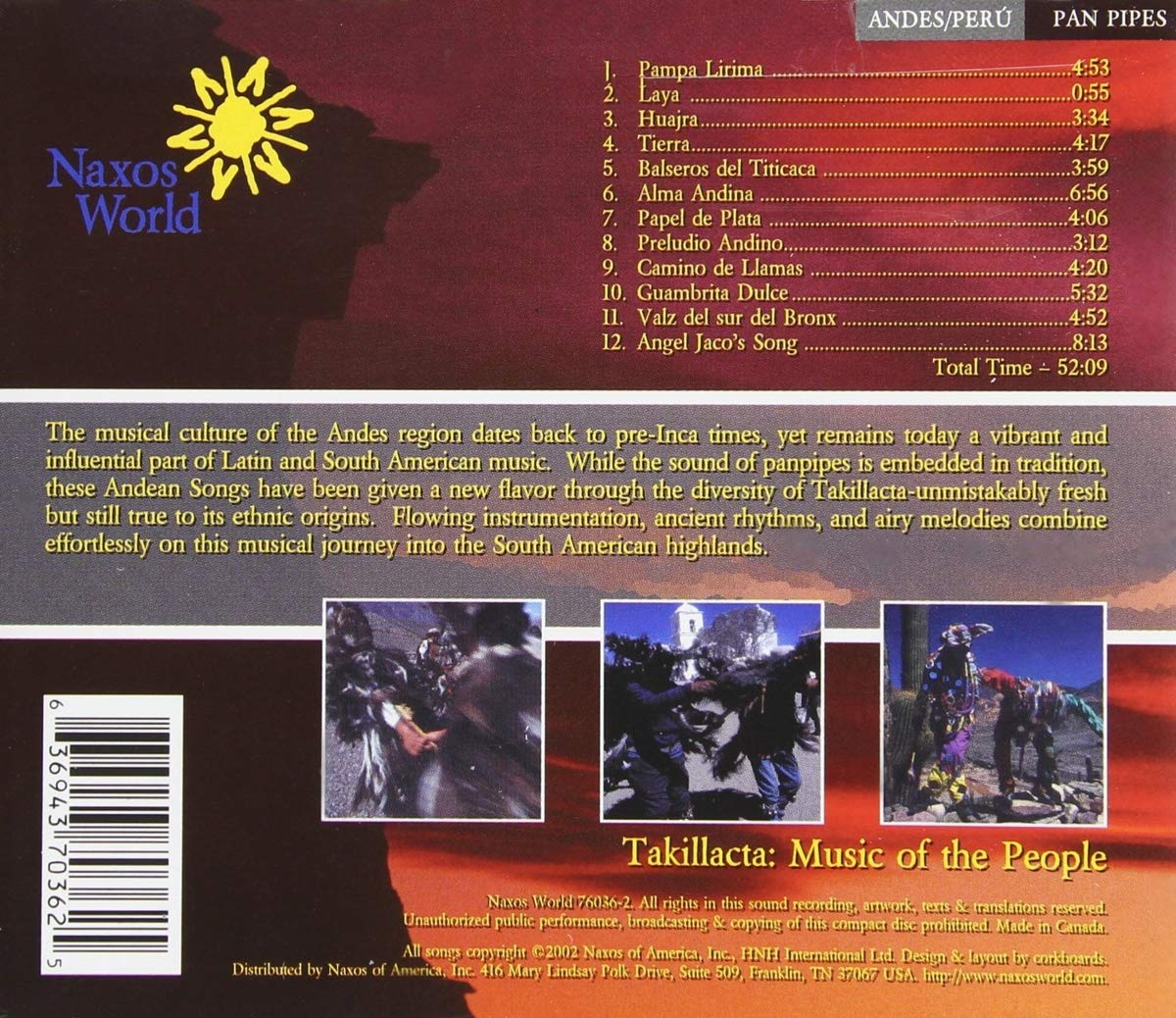 Takillacta: Andean Songs