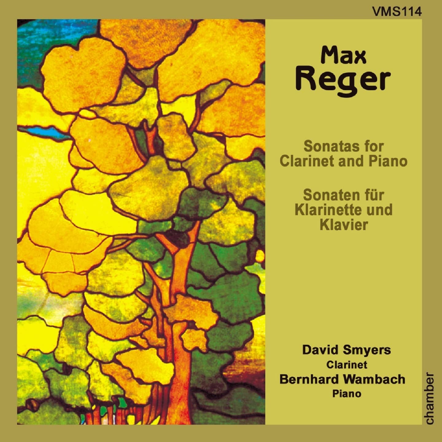 REGER: Clarinet Sonatas - David Smyers, Bernard Wambach