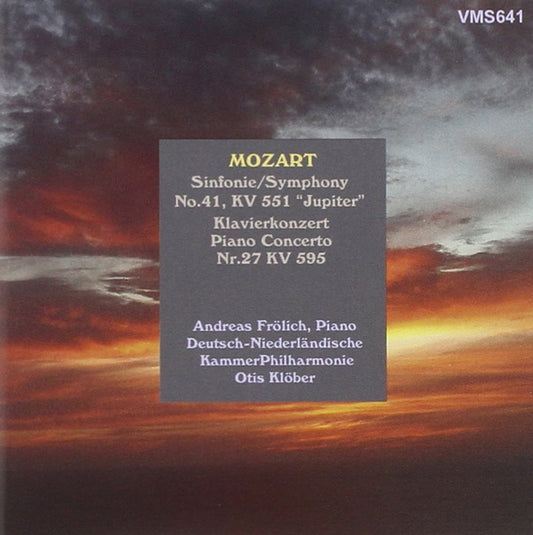 MOZART: Symphony No. 41; Piano Concerto No. 27 - Frolich, Deutsch-Niederländ Kammer Philharmonic