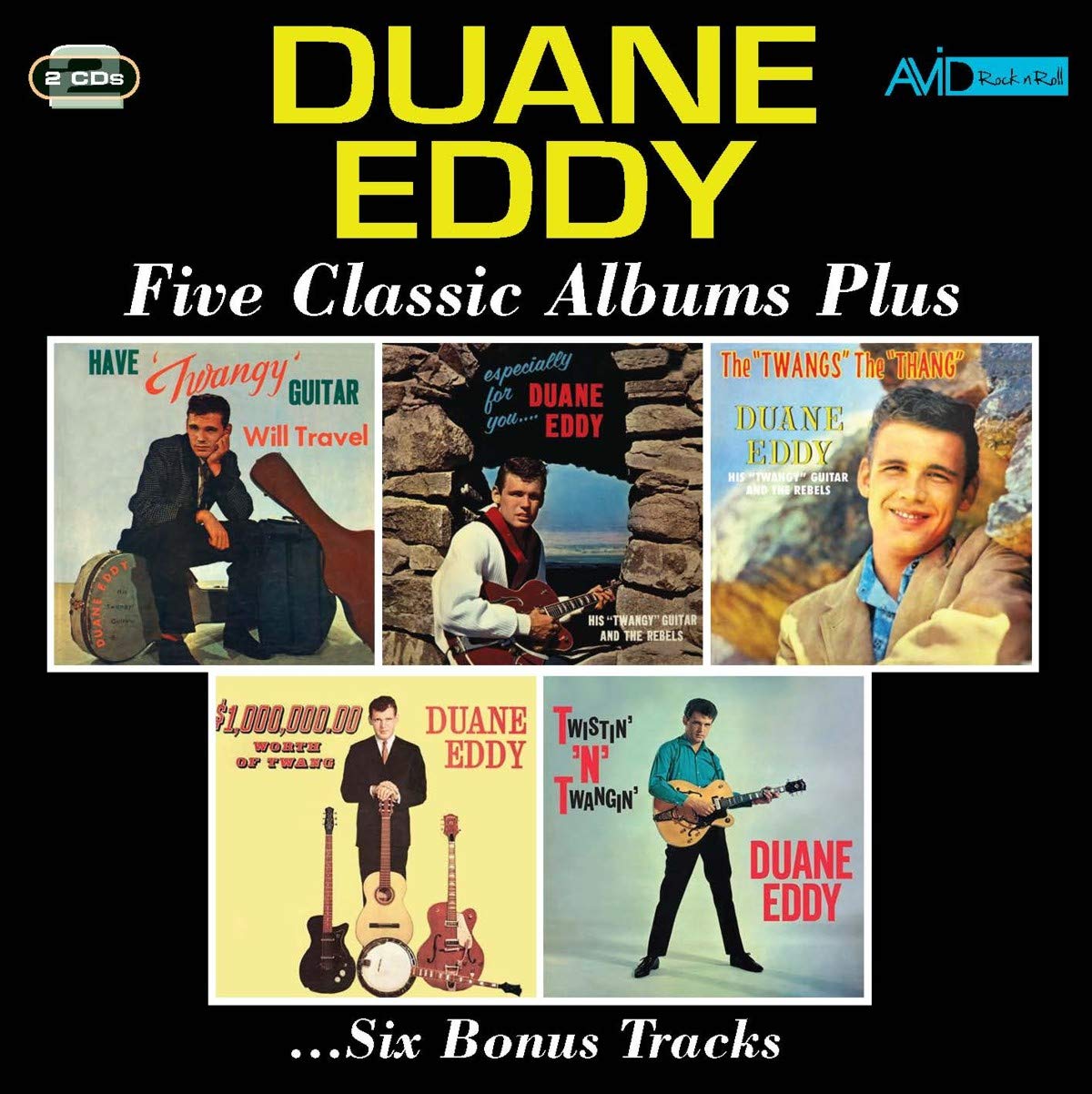 DUANE EDDY - Have Twangy Guitar Will Travel / Especially For You / Twang's The / Million Dollar Worth V.2 / Twistin N