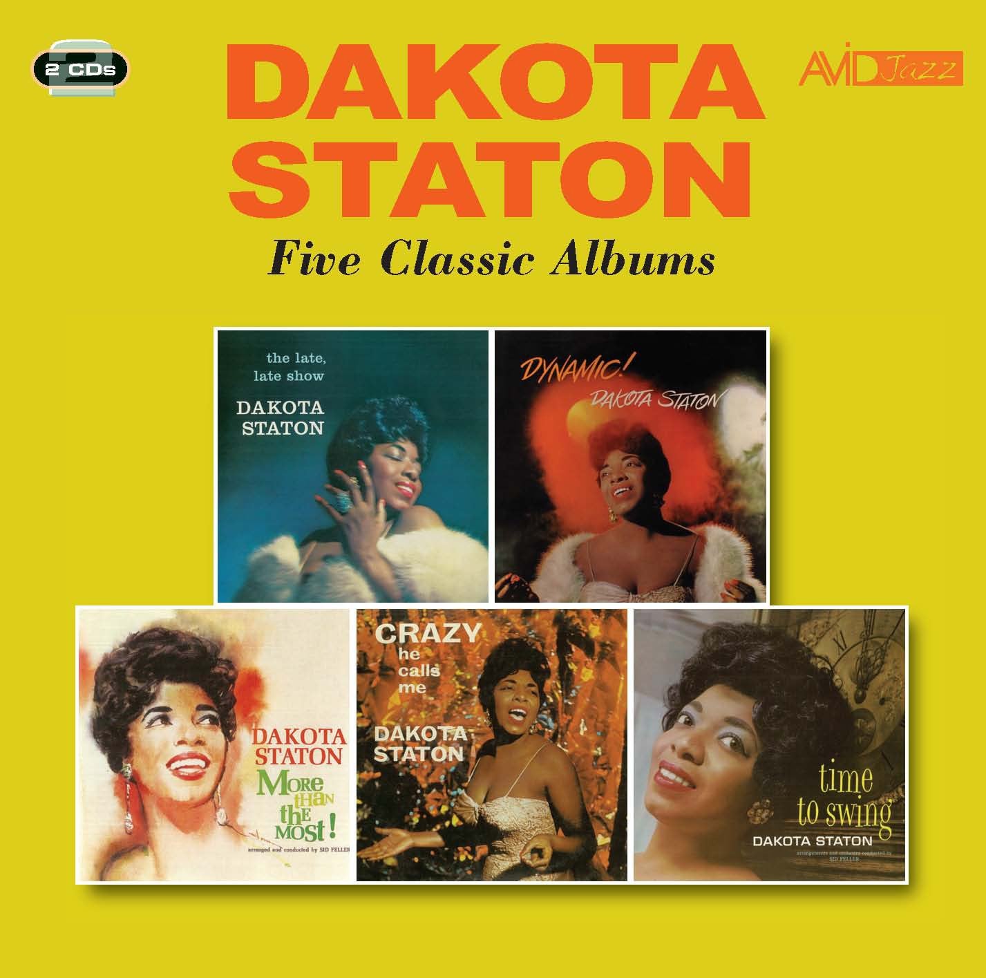 DAKOTA STATON - Five Classic Albums (2 CDS)