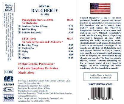 Daugherty: Philadelphia Stories & UFO - Evelyn Glennie, Colorado Symphony Orchestra, Marin Alsop