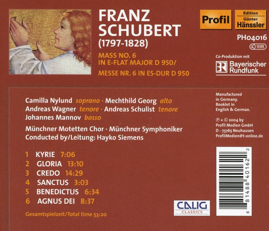Schubert: Mass No. 6, D950 - Münchner Motetten Chor & Symphoniker