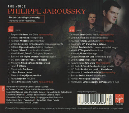 Philippe Jaroussky: The Voice - Works By Vivaldi / Porpora / Handel (2 CDs)