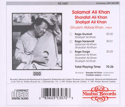 Salamat Ali Khan, Sharafat Ali Khan, Shafqaf Ali Khan, Ghulam Abbas Khan - Ragas Gunkali