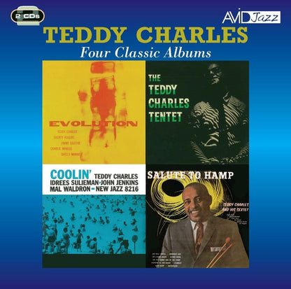 TEDDY CHARLES - Four Classic Albums (Evolution / Tentet / Coolin / Flyin' Home, Salute To Hamp) (2 CDS)