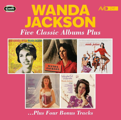 WANDA JACKSON - Five Classic Albums Plus (2 CDS)