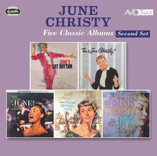 JUNE CHRISTY - Five Classic Albums (2 CDS)