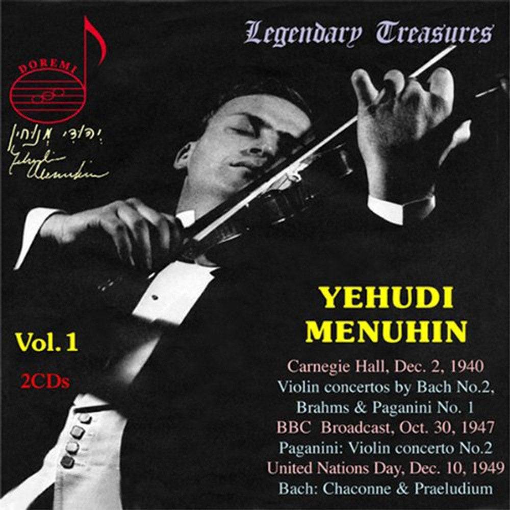 YEHUDI MENUHIN COLLECTION, Vol. 1 - 1940s BROADCASTS