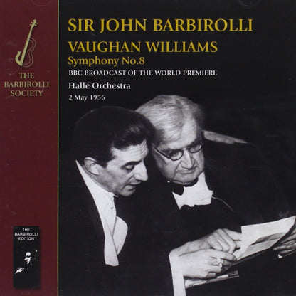 Vaughan Williams: Symphony No 8, The Wasps Overture, Tuba Concerto - John Barbirolli, Halle Orchestra