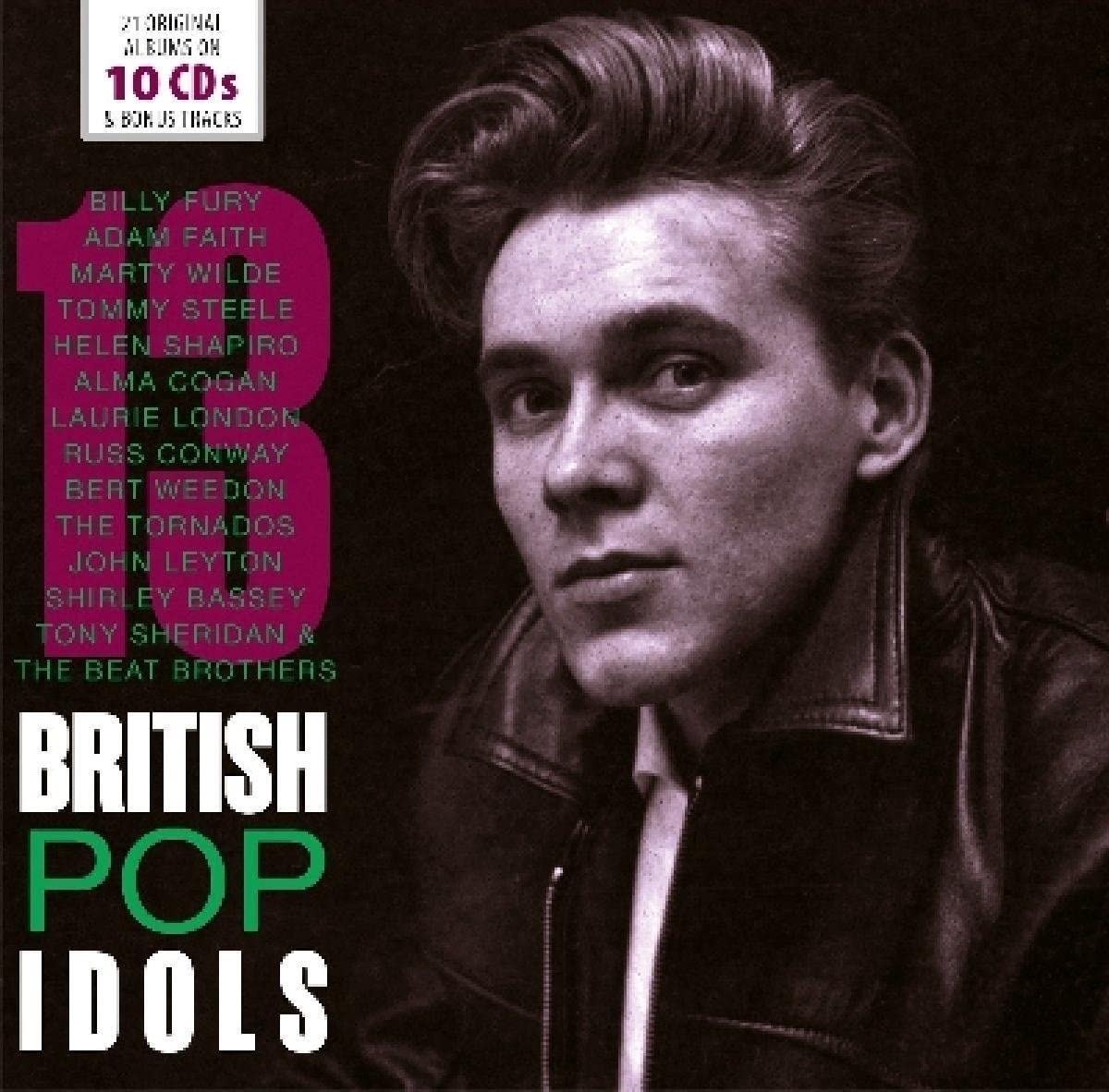 13 BRITISH POP IDOLS (10 CDS)