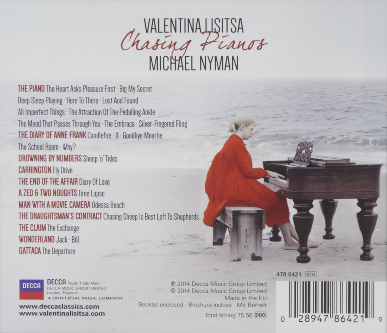 NYMAN: The Piano Music Of Michael Nyman - VALENTINA LISITSA