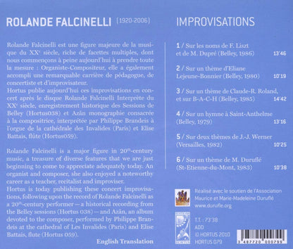 FALCINELLI: Improvisations - Rolande Falcinelli