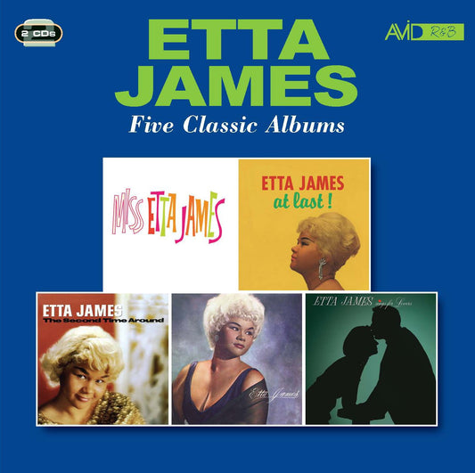 ETTA JAMES - Five Classic Albums (2 CDS)