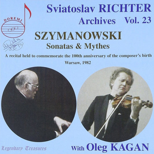 SVIATOSLAV RICHTER Archives, Vol. 23 - Szymanowski Sonatas & Mythes