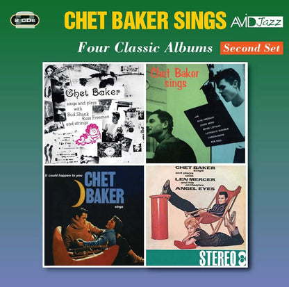 CHET BAKER SINGS - Four Classic Albums (Sings And Plays With Bud Shank. Russ Freeman & Strings / Chet Baker Sings / Chet Baker Sings It Could Happen To You / Chet Baker Sings And Plays With Len Mercer And His Orchestra - Angel Eyes) (2 CDS)