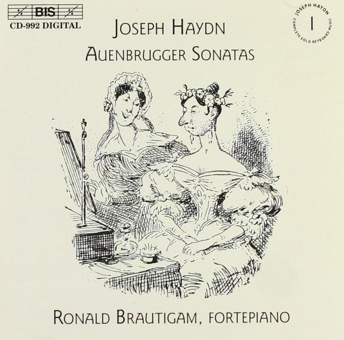 HAYDN: Piano Sonatas Nos. 48-52 (Auenbrugger Sonatas) - Ronald Brautigam