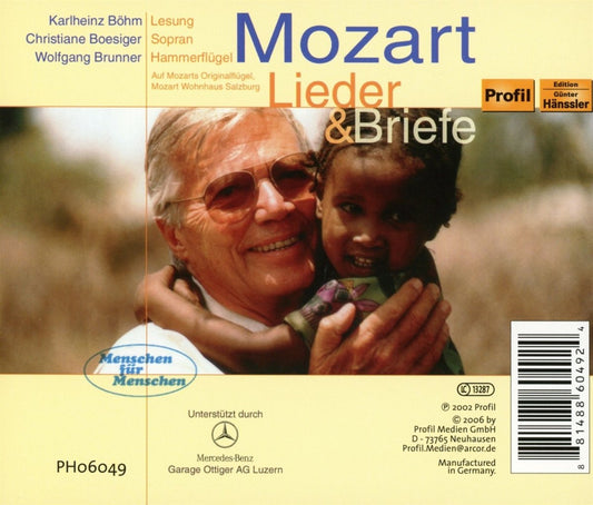 Mozart: Bilder + Briefe (in German) - Brunner, Boehm, Bosiger