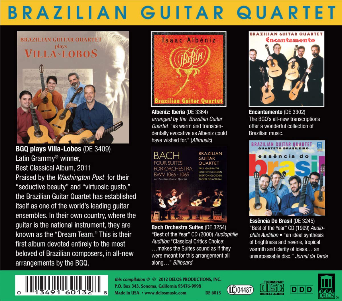 Brazilian Guitar Quartet (5 CDs)