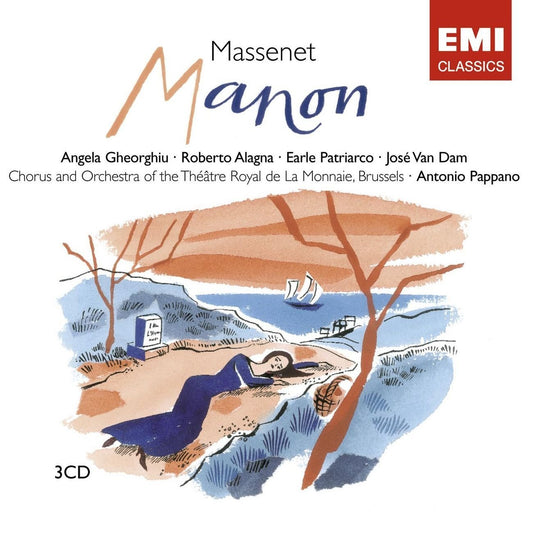 MASSENET: MANON - Alagna, Gheorghiu, Pappano (3 CDs)