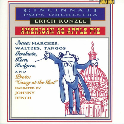 AMERICAN AS APPLE PIE - KUNZEL, CINCINNATI POPS (3 CDS)