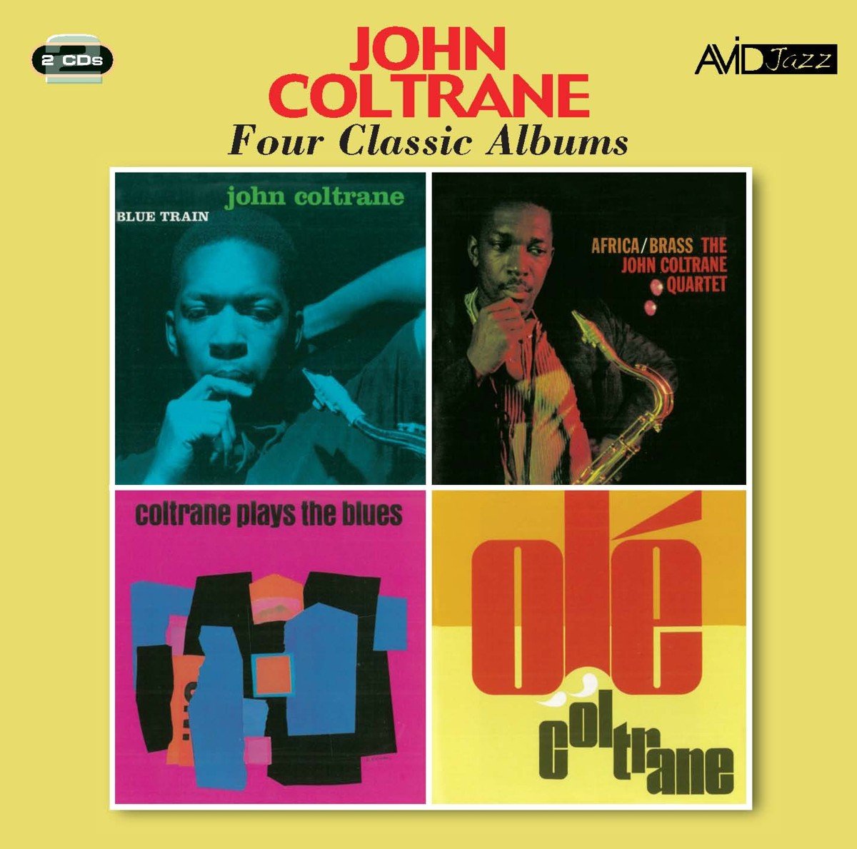 John Coltrane - Four Classic Albums (Blue Train / Africa Brass / Plays The Blues / Ole) (2CD)