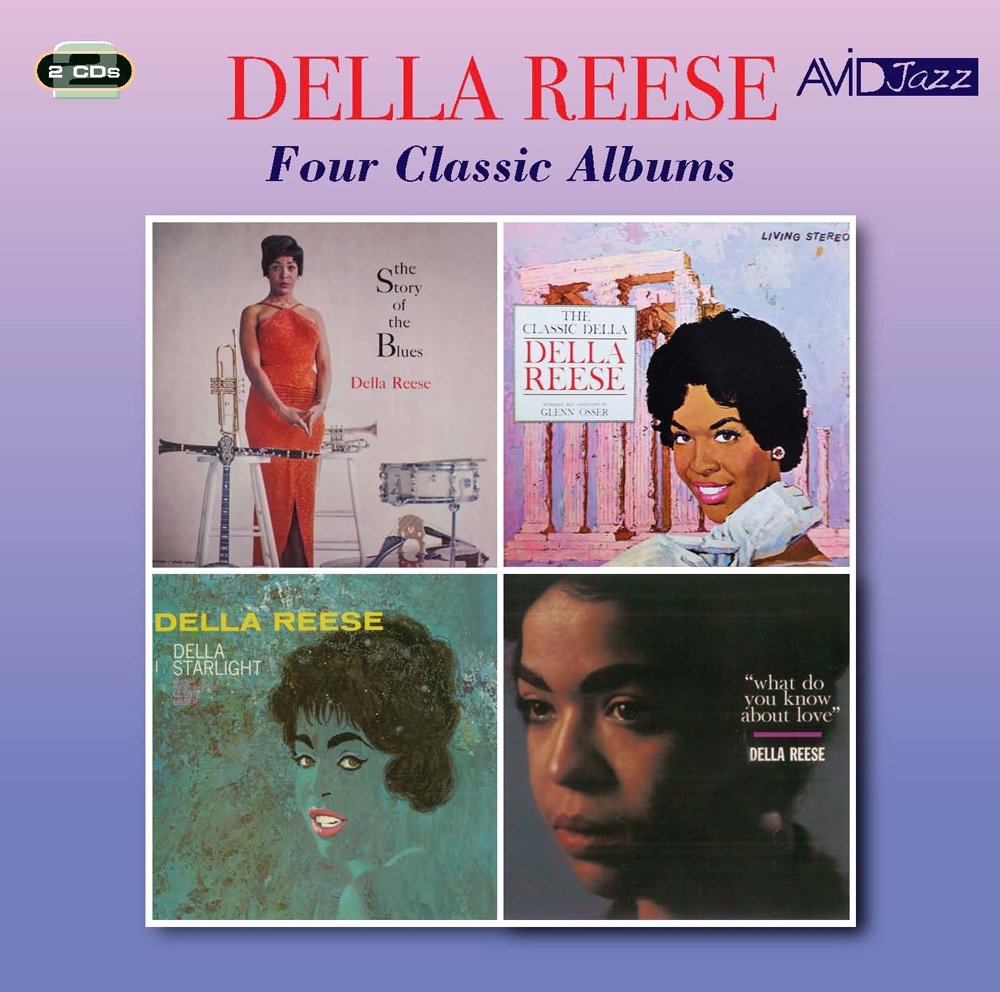 DELLA REESE - Four Classic Albums (The Story Of The Blues / The Classic Della / Della By Starlight / What Do You Know About Love)