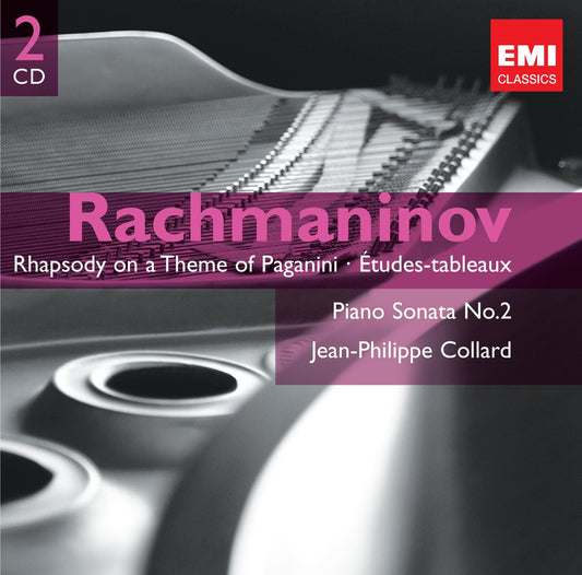 Rachmaninov: Piano Sonata No. 2 / Rhapsody On A Theme Of Paganini - JEAN-PHILIPPE COLLARD
