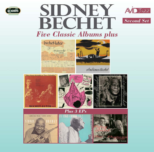 SIDNEY BECHET - Five Classic Albums Plus (2 CDS)